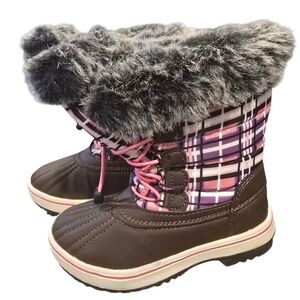 NWT Tamarack girls' Youth winter snow boots Sz 12